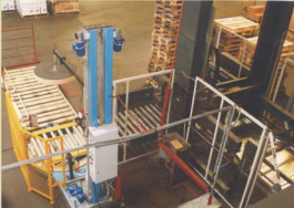 Wrappers equipment for wrapping with stretch film pallets automatic lines Poland